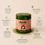 Premium Japanese ceremonial matcha powder from Uji Kyoto